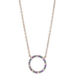 Joanli Nor Filucanor Necklace - Rose Gold/Multicolour