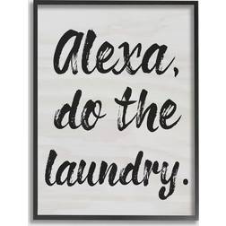 Stupell Alexa Do The Laundry Framed Wall Framed Art 61x76.2cm