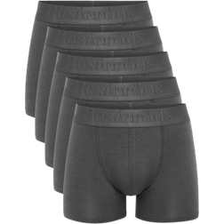 Resteröds Organic Cotton Boxer 5-pack - Grey