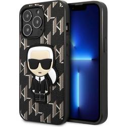 Karl Lagerfeld Monogram Iconic Patch Case for iPhone 13 Pro