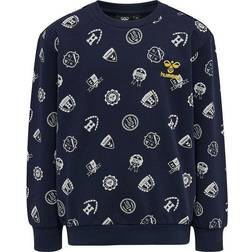 Hummel Biology Sweatshirt - Black Iris (214564-1009)