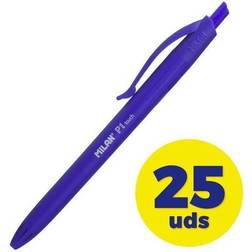 MiLAN Ballpoint pen P1 Rubber Touch blue WIKR-060017