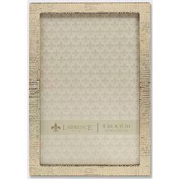 Lawrence Linen Pattern Photo Frame 10.2x15.2cm