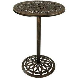 Sunnydaze Round Bar Table