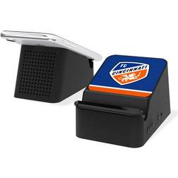 Strategic Printing FC Cincinnati Stripe Design Wireless Charging Station & Bluetooth Speaker