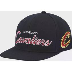 Mitchell & Ness Cleveland Cavaliers Hardwood Classics Script 2.0 Snapback Cap Sr