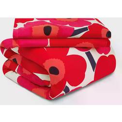 Marimekko Unikko Colcha Rojo (243.84x228.6cm)