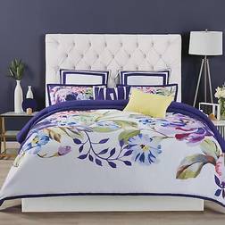 Christian Siriano Garden Bloom Duvet Cover Multicolor (279.4x243.84)