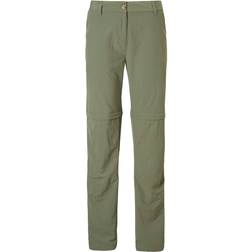 Craghoppers Women's Nosilife Zip Off Trousers - Soft Moss