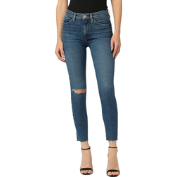 Hudson Barbara High Rise Super Skinny Crop Jean - Halo