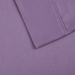 Madison Park 800 Thread Count Bed Sheet Purple (274.3x259.1cm)
