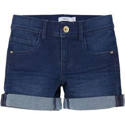 Name It Salli Shorts - Medium Blue Denim (13197317)