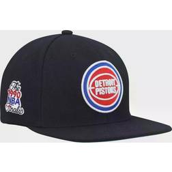 Mitchell & Ness Detroit Pistons Hardwood Classics 1990 Nba Finals Top Shot Snapback Cap Sr