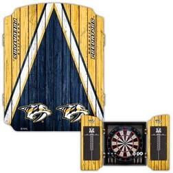 NHL Nashville Predators Dartboard Cabinet