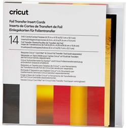 Cricut Foil Transfer Insert Royal Flush 14-Pack for use Card Mat-2x2, 12.1cm x 12.1cm Size S40