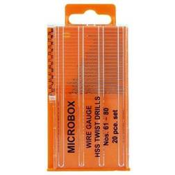 Vallejo Hobby Tools Microbox Drill Set of 20