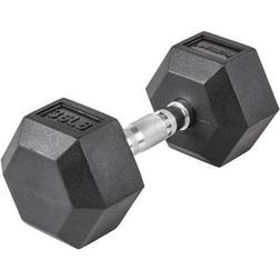 Lifeline Hex Rubber Dumbbell 35lb