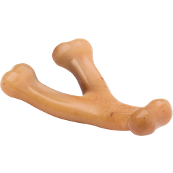 Benebone Rotisserie Chicken Flavor Wishbone Tough Dog Chew Toy Medium