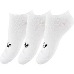 adidas Originals Trefoil Liner Socks 3-pack - White/Black