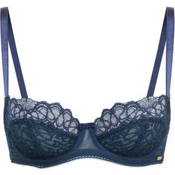 Gossard Swirl Balcony Bra - Blue