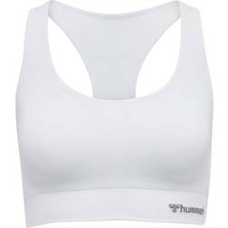 Hummel Tif Seamless Cycling Sport Bra Women - White