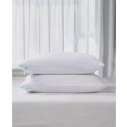 Martha Stewart Tencel-Around Medium Firm 2-Pack Down Pillow White (71.1x)