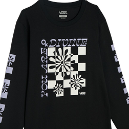 Vans Divine Energy Long Sleeve Boyfriend T-shirt - Black