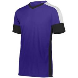 High Five Wembley Soccer Jersey Men - Purple/Black/White