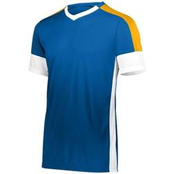 High Five Wembley Soccer Jersey Men - Royal/White/Athletic Gold