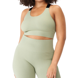 Röhnisch Seamless Rib Sports Bra - Desert Sage