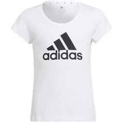 adidas Girl's Essentials T-shirt - White/Black (GU2760)