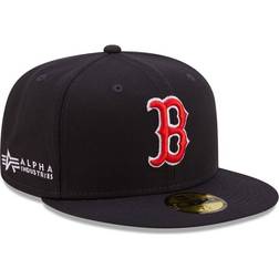 New Era X Alpha Industries Boston Red Sox 59FIFTY Fitted Cap - Navy