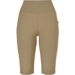 Urban Classics Ladies Organic Stretch Jersey Cycle Shorts - Khaki