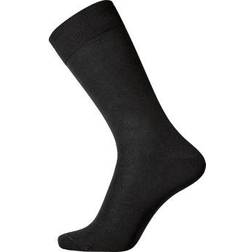 Egtved Mercerized Cotton Socks - Black