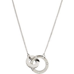Edblad Ida Mini Necklace - Silver/Transparent