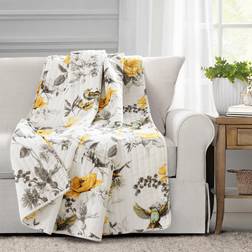 Lush Decor Penrose Blankets Yellow (152.4x127cm)