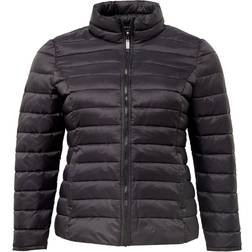 Only Curvy Short Quilted Jacket - Black