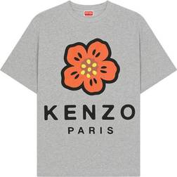 Kenzo Boke Flower Crest T-shirt - Pearl Grey