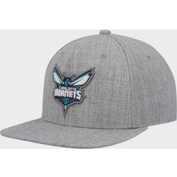 Mitchell & Ness Charlotte Hornets 2.0 Snapback Heathered Cap Sr
