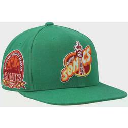 Mitchell & Ness Seattle Supersonics Hardwood Classics Like Mike Snapback Hat Sr