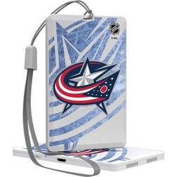 Strategic Printing Columbus Blue Jackets Ice Tilt Pocket Bluetooth Speaker