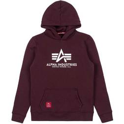 Alpha Industries Youth Basic Hoodie - Deep Maroon