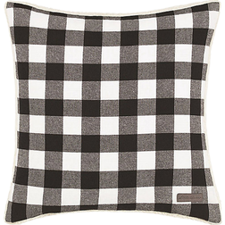 Eddie Bauer Cabin Plaid Complete Decoration Pillows Black, White (50.8x50.8)