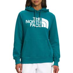 The North Face Women's Half Dome Pullover Hoodie - Harbor Blue/TNF White