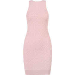 Michael Kors Logo Jacquard Tank Dress - Rosewater