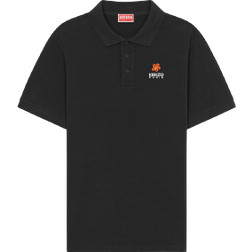 Kenzo Boke Flower Crest Polo Shirt M - Black