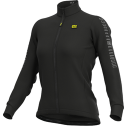 Ale Solid Fondo Long Sleeve Cycling Jersey Women - Black