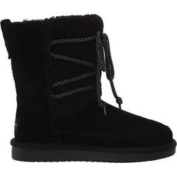 UGG Girl's Koolaburra Michon Short Winter Booties - Black