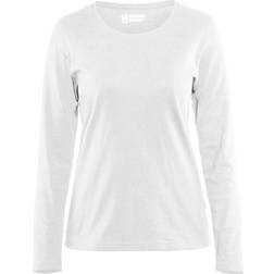 Blåkläder Women's Long Sleeves T-shirt - White