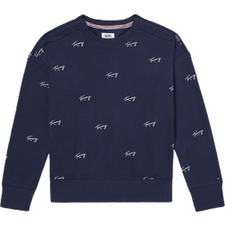 Tommy Hilfiger Signature Crewneck - Navy Blazer Multi